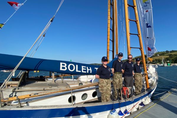 Devon Army Cadets Bring Boleh Back to Salcombe