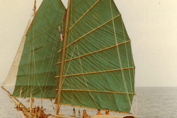 Naga Pelangi, maiden journey, Terengganu to Pulau Kapas, 1981