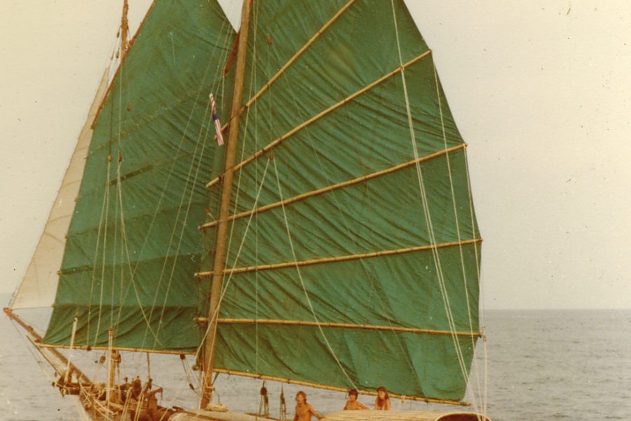 Naga Pelangi, maiden journey, Terengganu to Pulau Kapas, 1981