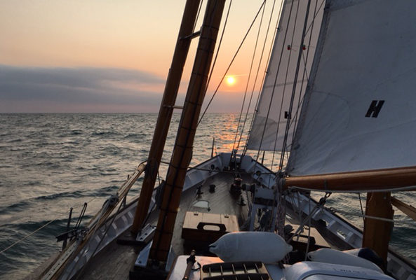 Sunrise in Lyme Bay[10042]